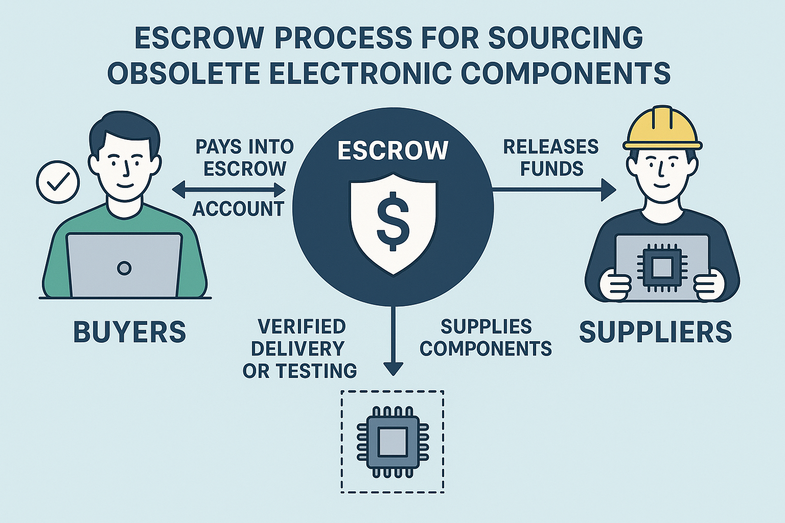 Why Escrow is the Future of Obsolete Component Sourcing